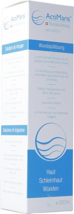 Actual product image ActiMaris Sensitive Wound irrigation solution (Liquid)