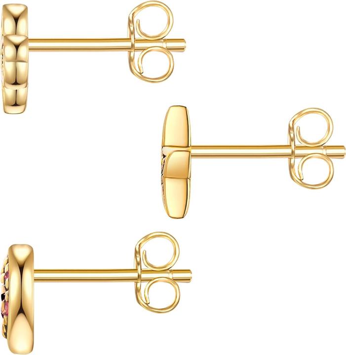 Immagine prodotto Glanzstücke München Orecchini da donna quadrifoglio/stella/cuore in argento - 34544 (Argento)