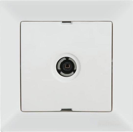 Actual product image Mutlusan Candela TV cable feed-through socket aerial socket 11dB White