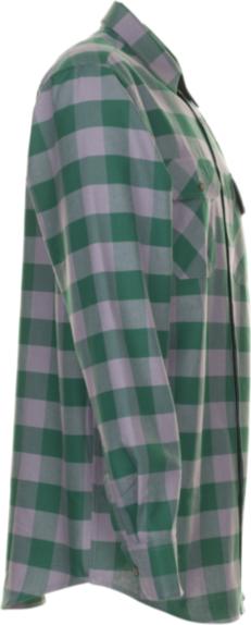 Immagine prodotto Planam Camicia quadrata 1/1 manica verde/zinco 49/50 37/38 (38)