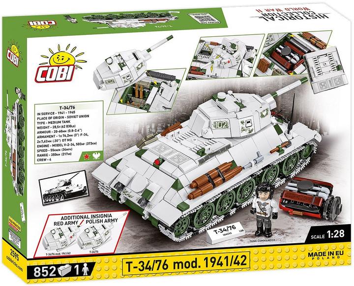 Image du produit Cobi Char T34/76