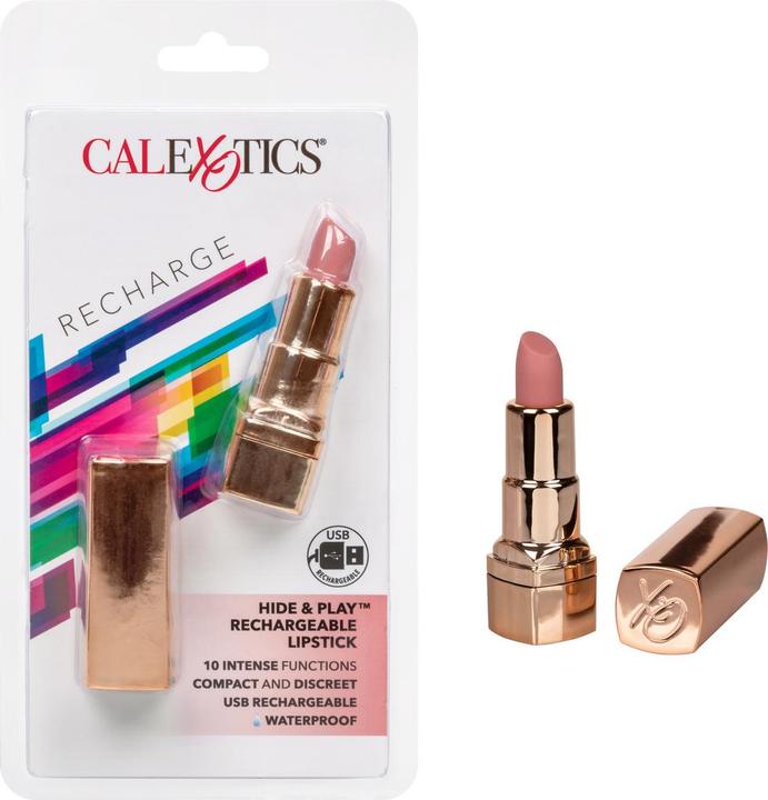 Image du produit CalExotics Hide & Play Rouge à lèvres Recharge-Pink