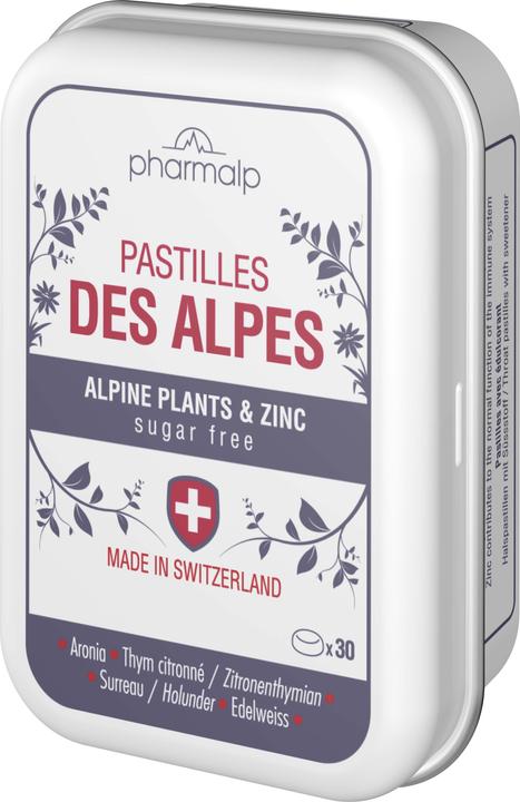 Produktbild Pharmalp Pastilles des Alpes (30 Stück, Tabletten, 81 g)