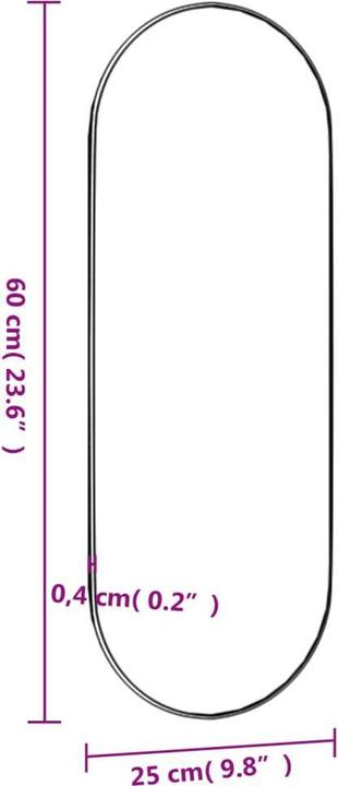 Produktbild VidaXL Chloette (25 x 60 cm)