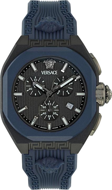 Immagine prodotto Versace Elegante e moderno cronografo con calendario e lancette luminose, impermeabile (Cronografo, 44 mm)