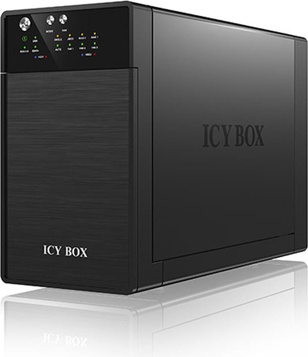 Icy Box Raidsonic Externes Dual-RAID-System für 3,5" SATA I (3.5")