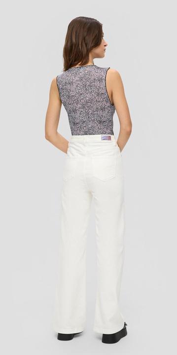 Immagine prodotto S.Oliver T-Shirt Semitransparentes Top aus Mesh (XXL)