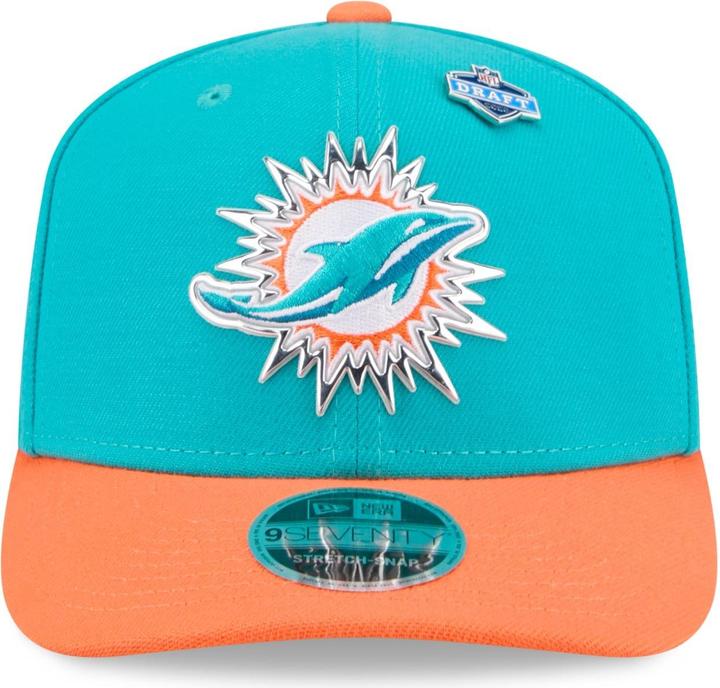 Produktbild New Era 9Seventy Stretch-Snap Cap Draft Miami Dolphins