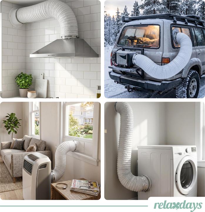 Produktbild Relaxdays Abluftschlauch