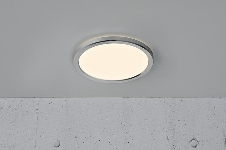 Actual product image Nordlux Oja 29, IP54,3000/4000K,chrome (1600 lm)