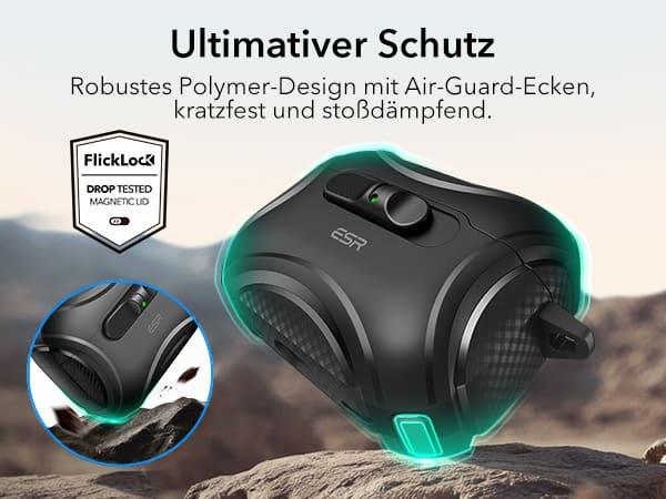 Actual product image ESR Cyber FlickLock HaloLock AirPods Pro 3 (Charging case cover)