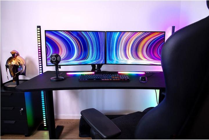 Actual product image Arozzi Arena Medium PureBlack gaming table 140x75.5cm