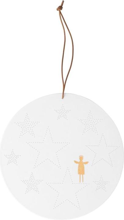 Räder Porzellananhänger mit Sternenmotiv