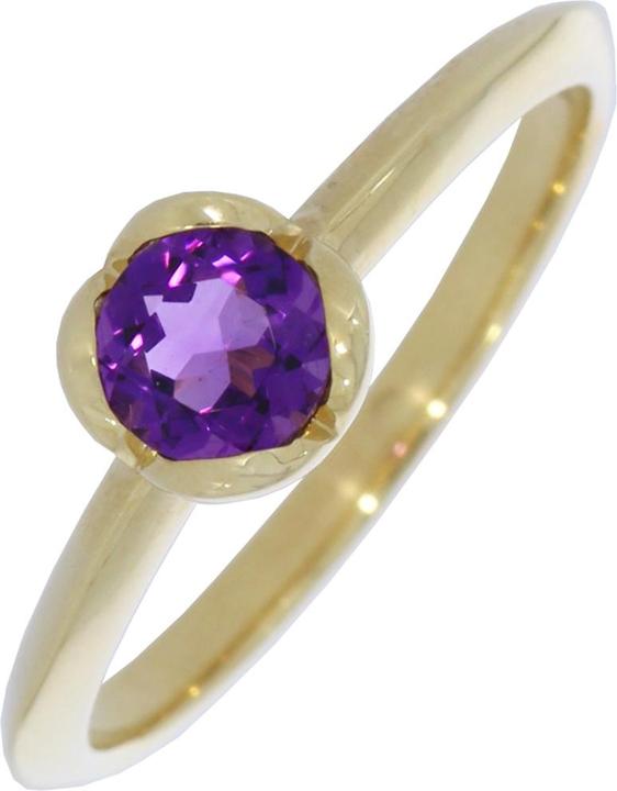 Image du produit Xen ONE Bague avec améthyste 375 or jaune (54)