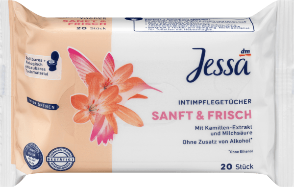Immagine prodotto dm Jessa Salviette per l'igiene intima (Salviette intime)