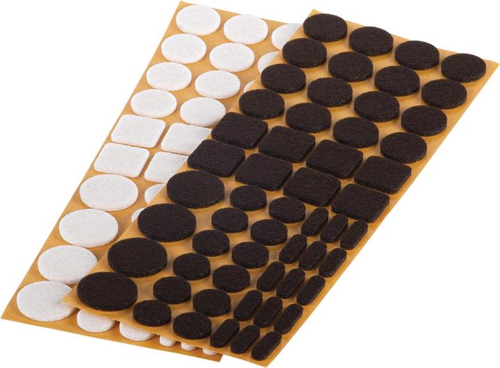 Actual product image Fix-o-moll Felt glide set (Felt gliders, 110 pcs.)