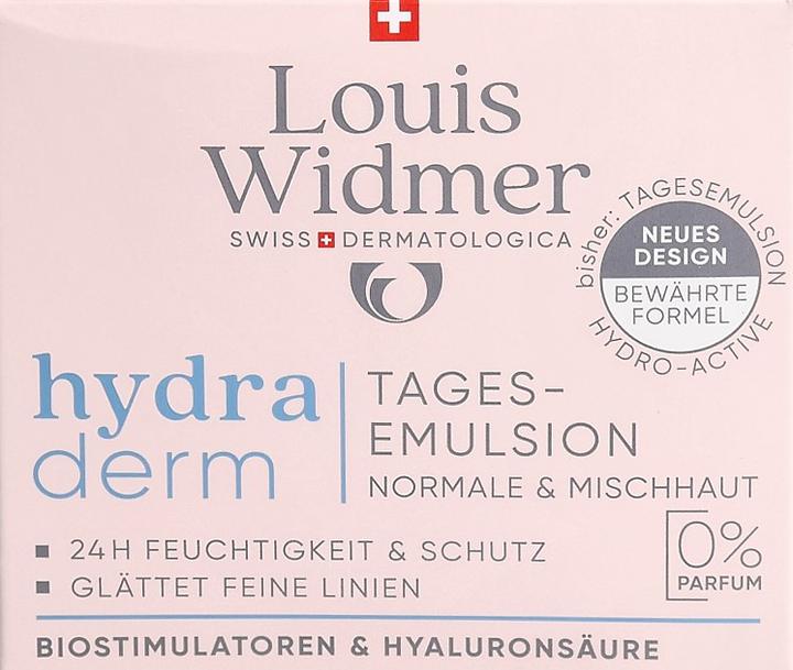 Produktbild Widmer Louis Hydraderm Tagesemulsion ohne Parfum 50 ml (50 ml, Tagescreme)