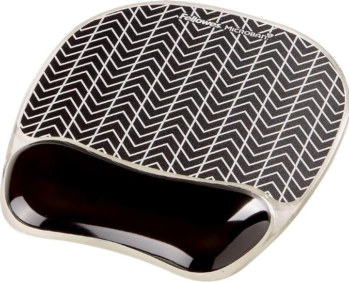 Image du produit Fellowes Tapis de souris avec repose-poignet CHEVRON (S)