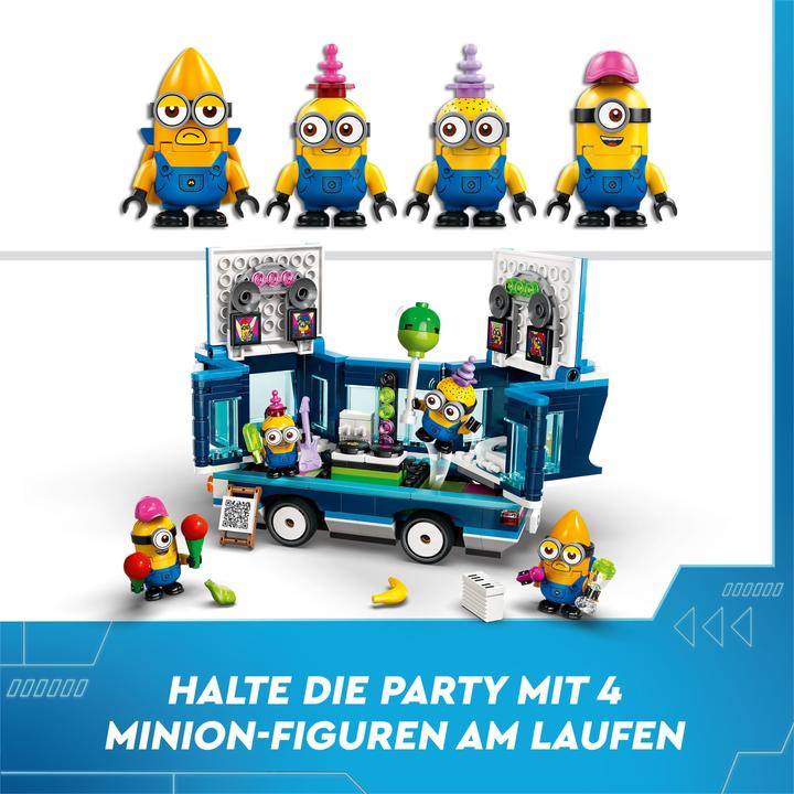 Produktbild LEGO Minions und der Party Bus (75581, LEGO Minions)