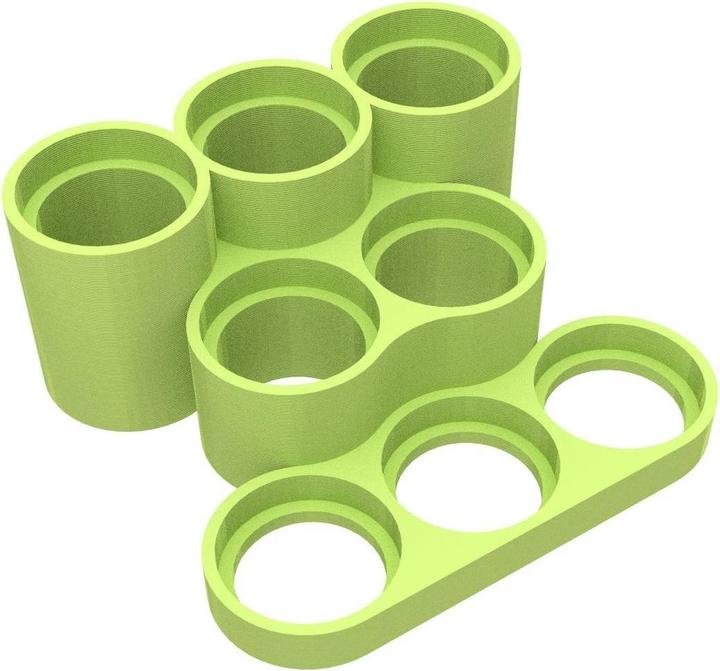 Produktbild Feldherr Figurenpodest für 50 mm Bases kirschrot Kunststoff (Kunststoff)