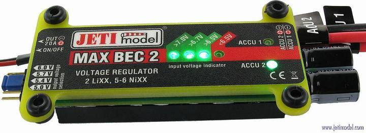 Immagine prodotto Jeti Regolatore MAX BEC 2 Regolatore (859524524590909659)