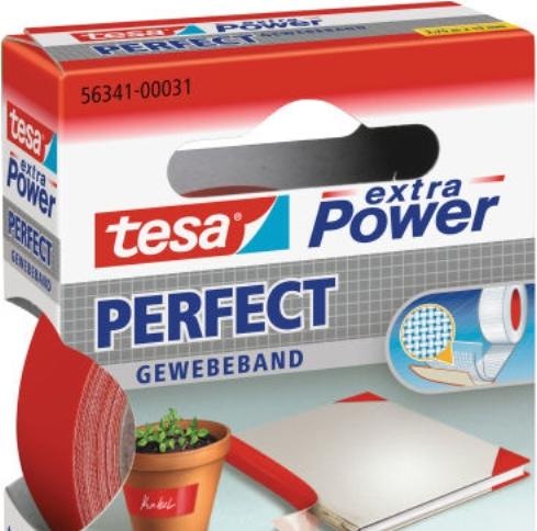 Actual product image tesa extra Power Perfect fabric tape (19 mm)