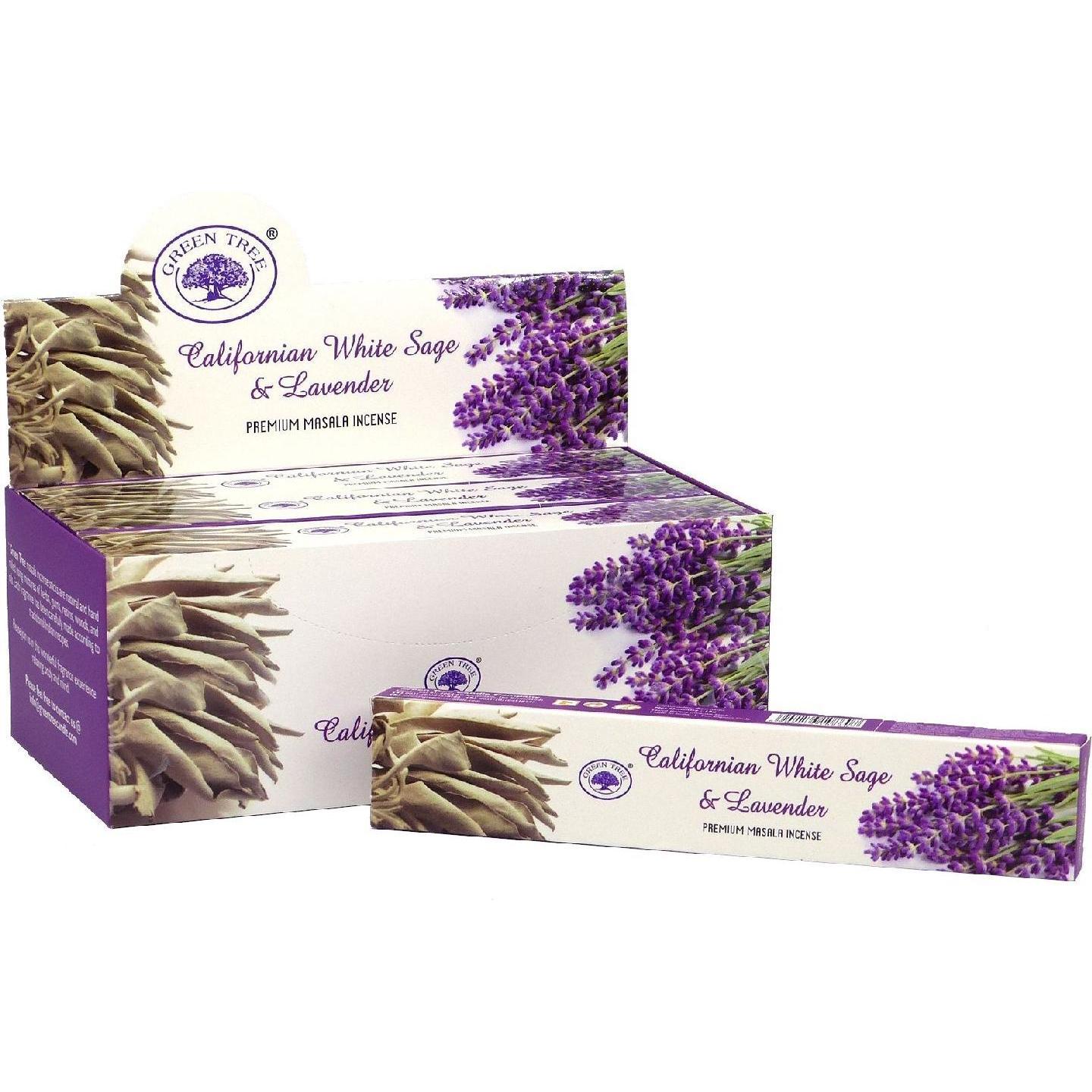 Saraswati, Räucherstäbchen, Räucherstab. Green Tree Californ.RS569