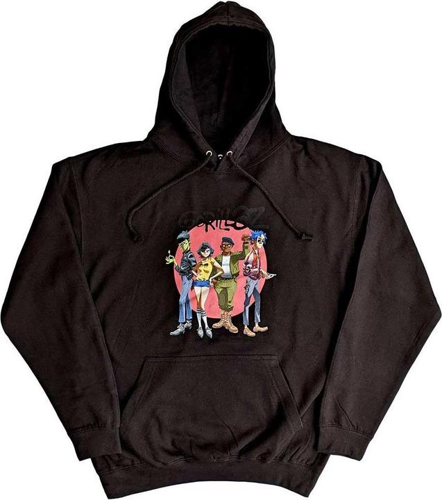 Produktbild Gorillaz Adult Group Circle Rise Pullover Hoodie (XL)
