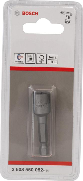 Image du produit Bosch Professional Zubehör Clé à douille, 50 mm x 3/8 pouce, avec aimant