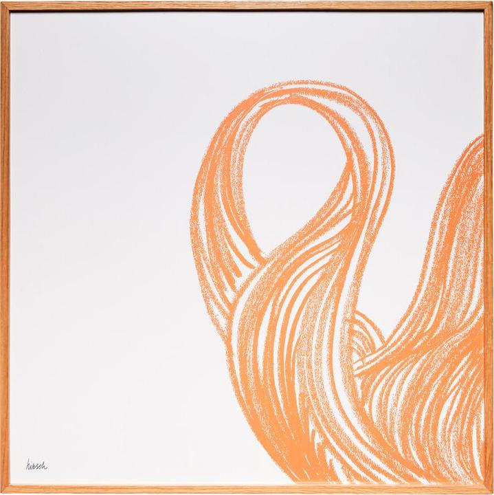 Image du produit Hübsch Hello Frame 80x80 Nature