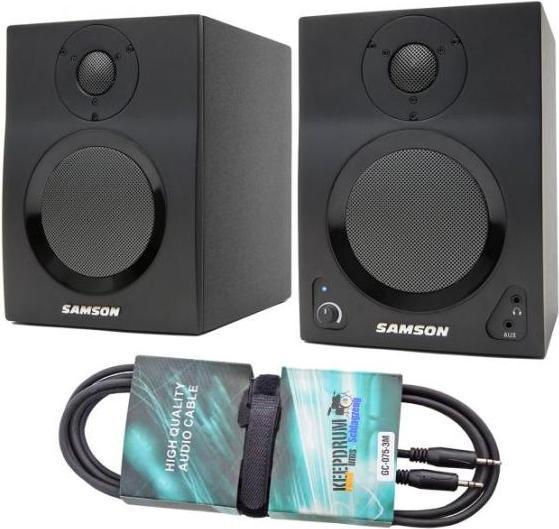 Produktbild Samson MediaOne BT4 Lautsprecher mit Kabel 3m (Aktiv, Paar)