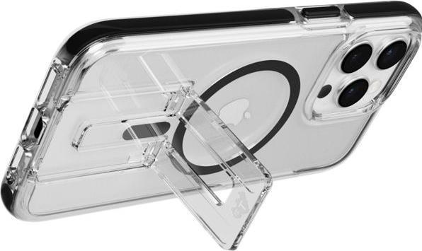 Actual product image tech21 Evo Kick MagSafe iPhone 15 Pro Max - Clear Black (Apple iPhone 15 Pro Max)