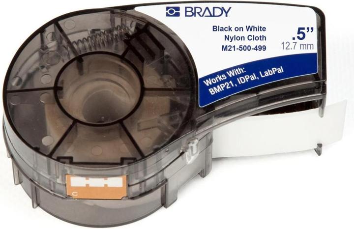Produktbild Brady M21-500-499 Druckeretikett Schwarz (12.70 mm)