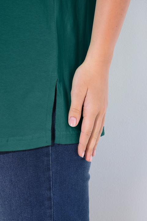 Actual product image Ulla Popken Basic Short Sleeve Tee (68)