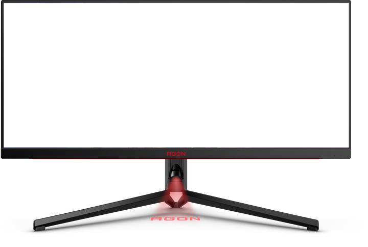 Productafbeelding AOC 34" IPS MiniLED Monitor,, 2x Displayport, 2x HDMI, 1x USB-B/4xUSB 3.2, 1x USB-C, 1ms, Luidsprekers (3440 x 1440 pixels, 34")