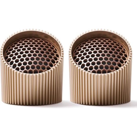 Thumbnail - Lexon Ray Speaker Set (8 h, Akkubetrieb), Bluetooth Lautsprecher, Gold