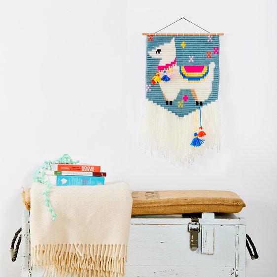 Actual product image Sozo Llama wall art kit