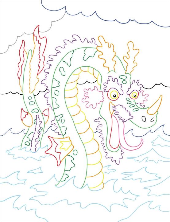 Immagine prodotto Immagini magiche - mostri e draghi