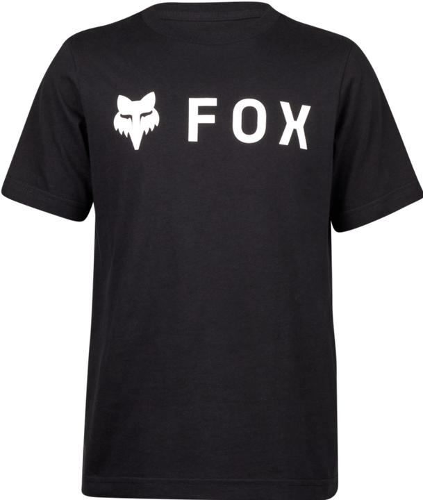 Actual product image Fox Tee 23 Yth Absolute Ss Blk Yl (L)