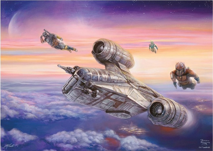 Produktbild Schmidt Spiele The Mandalorian The Escort (1000 Teile)