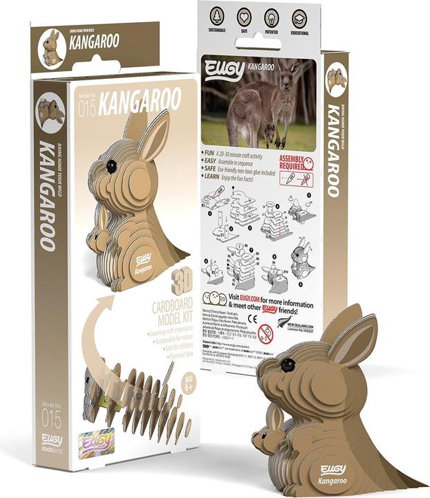 Produktbild Eugy 3D Bastelset Känguru