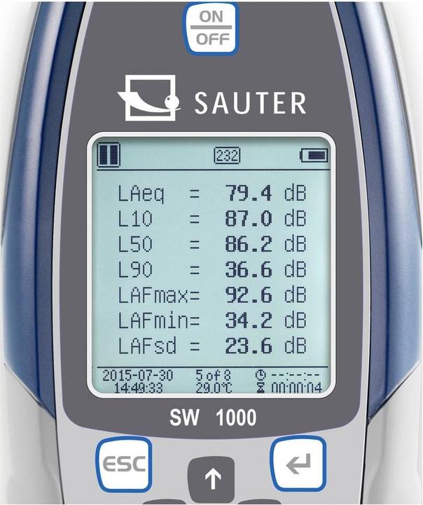 Produktbild Sauter SchallpegelMessgerät