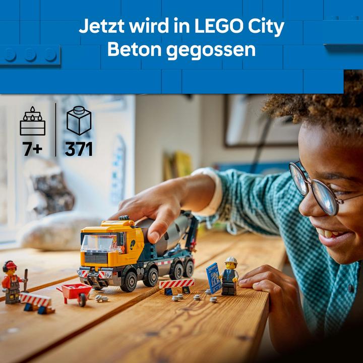 Image du produit LEGO Betonmischer (60478, LEGO City)