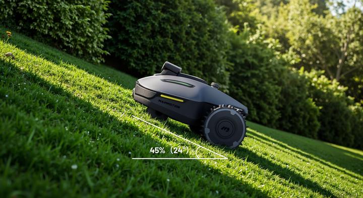 Actual product image Mammotion Yuka Mini 2 800R Vision & RTK Robotic Lawn Mower (800 m², Without boundary wire)