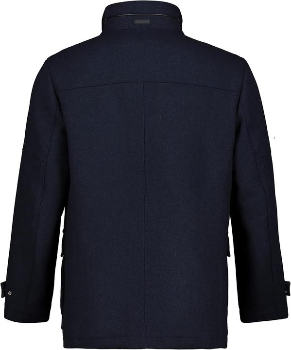 Actual product image JP1880 Wool blend jacket, water-repellent, herringbone insert, stand-up collar