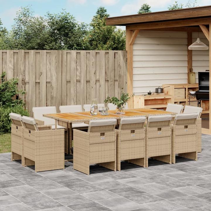 Produktbild vidaXL Garten Essgruppe (220 x 106 x 73 cm)