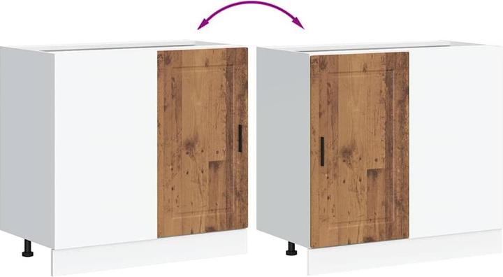 Produktbild vidaXL Küchenunterschrank (86 x 46 x 81.50 cm)