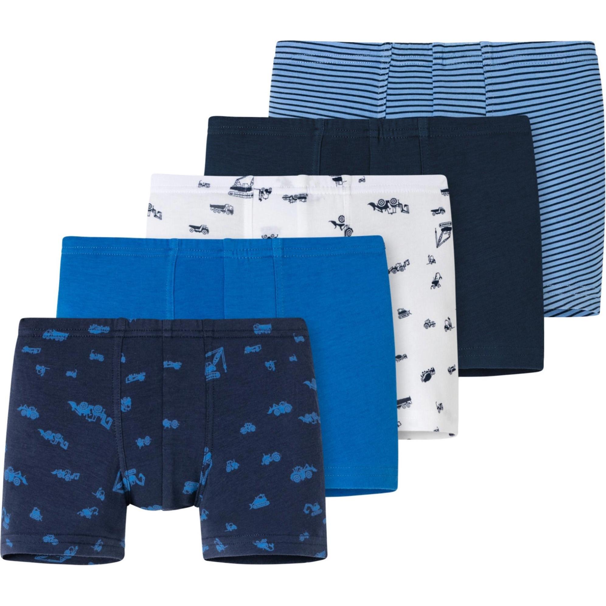 Schiesser, Jungen, Unterhosen, Unterhosen, Mehrfarbig, (116, 5er Pack)
