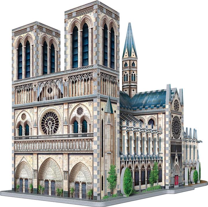 Image du produit Wrebbit 3D Castles & Cathedrals: Notre-Dame de Paris (830 Pièces) (830 pièces)