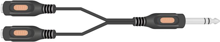 Produktbild SpeaKa Professional Klinke Adapter Klinkenstecker 6.3 mm Klinkenbuchse 6.3 mm, Klinkenbuchse 6.3 mm (Audio Splitter)